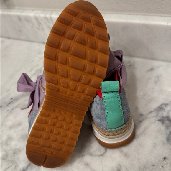 Free People Chapmin Espadrille Sneakers size 38 (8) Colorful - Picture 7 of 8